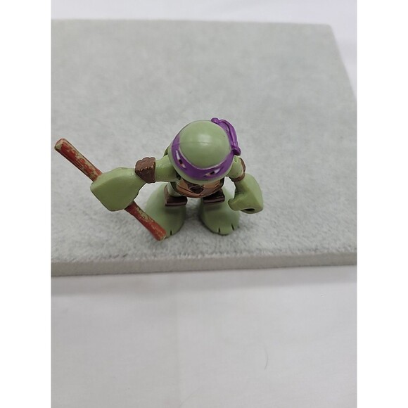 2014 Teenage Mutant Ninja Turtles HALF Shell Heroes Donatello Figure 2.5" - Picture 4 of 13